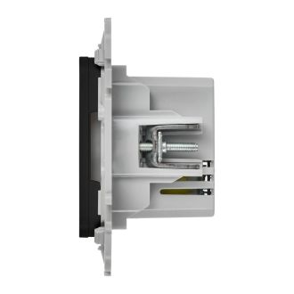 FLITE Розетка USB A+A 2,1А черный
