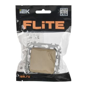 FLITE Выключатель 1-клавишный 10А хаки