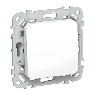 FLITE Выключатель 1-клавишный 2-полюсный проходной 10А белый