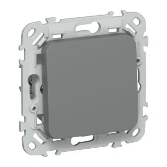 FLITE Выключатель 1-клавишный проходной 10А мокрый асфальт