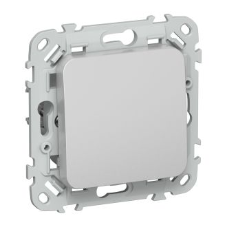 FLITE Выключатель 1-клавишный перекрестный 10А алюминий