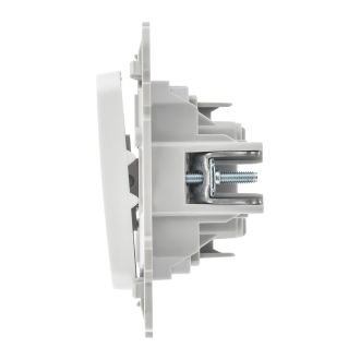 FLITE Выключатель 2-клавишный с индикацией 10А белый