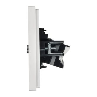 FORTE&PIANO Розетка двойная TV+RJ45 кат.5E белый