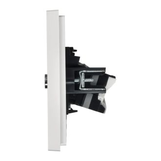 FORTE&PIANO Розетка двойная TV+RJ45 кат.6 белый