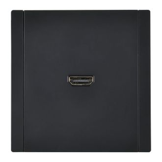 FORTE&PIANO Розетка HDMI черный