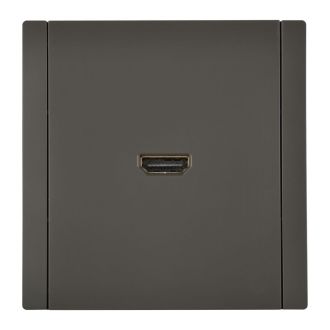 FORTE&PIANO Розетка HDMI серый
