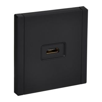 FORTE&PIANO Розетка HDMI металл черный