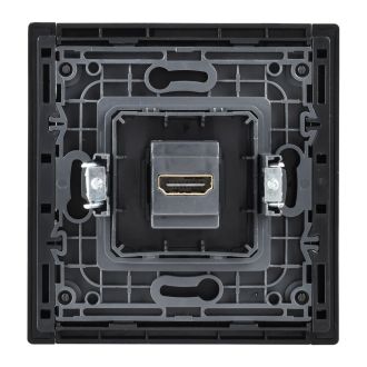 FORTE&PIANO Розетка HDMI металл шампань