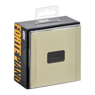 FORTE&PIANO Розетка HDMI металл слоновая кость