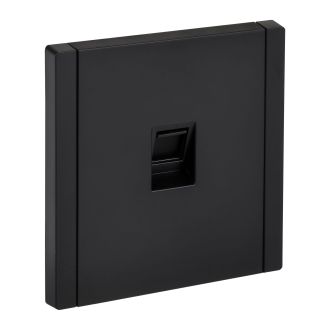 FORTE&PIANO Розетка компьютерная RJ45 кат.5E черный