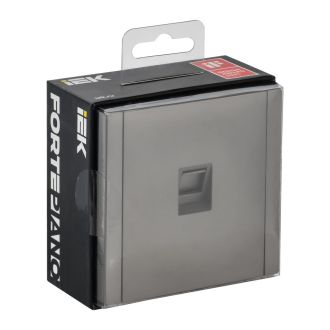 FORTE&PIANO Розетка компьютерная RJ45 кат.5E сталь