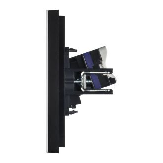 FORTE&PIANO Розетка компьютерная RJ45 кат.6 металл белый