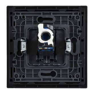 FORTE&PIANO Розетка компьютерная RJ45 кат.6 металл черный