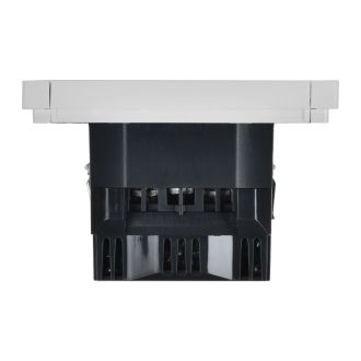 FORTE&PIANO Розетка 1-местная с заземлением с защитными шторками винтовое крепление 16А USB A+C 18Вт белый