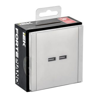 FORTE&PIANO Розетка USB A+A 3,1А белый