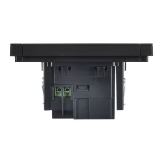 FORTE&PIANO Розетка USB A+A 3,1А металл черный