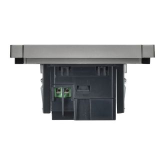 FORTE&PIANO Розетка USB A+C 3,1А сталь
