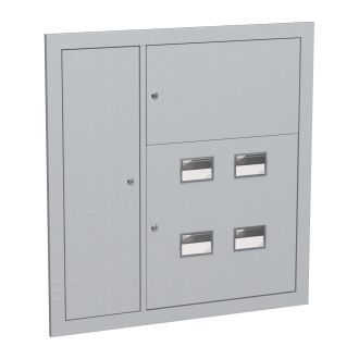Корпус металлический ЩЭ-4-Э 36 IP31 (слаботочный отсек слева) GENERICA