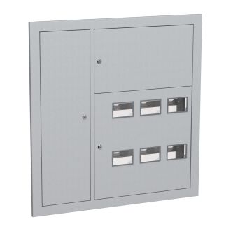Корпус металлический ЩЭ-6-Э 36 IP31 (слаботочный отсек слева) GENERICA