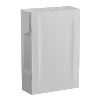 KREPTA Корпус пластиковый ЩРН-П-24 белая дверь IP40