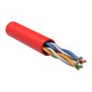 ITK Витая пара U/UTP кат.5E 4х2х24AWG solid LSZH нг(А)-HF красный (305м) ITK Витая пара U/UTP кат.5E 4х2х24AWG solid LSZH нг(А)-HF красный (305м)