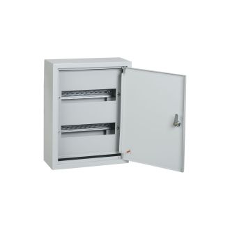 Корпус металлический распределительный ЩРн-24з (395х310х120мм) IP31 GENERICA
