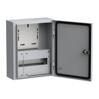 TITAN Корпус металлический ЩУРн-1/12 (395х310х145мм) IP54 без окна