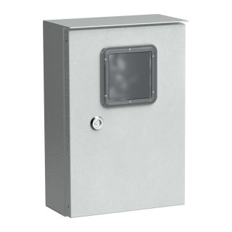 TITAN Корпус металлический коттеджный ЩУРн-1/9 (370х250х135мм) У1 IP54