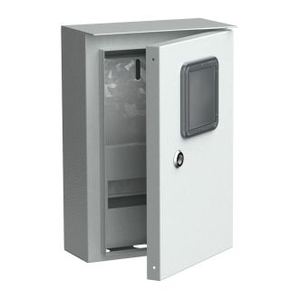 TITAN Корпус металлический коттеджный ЩУРн-1/9 (370х250х135мм) У1 IP54