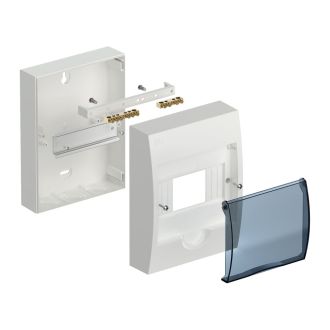 KREPTA 3 Корпус пластиковый ЩРН-П-6 IP41 белый