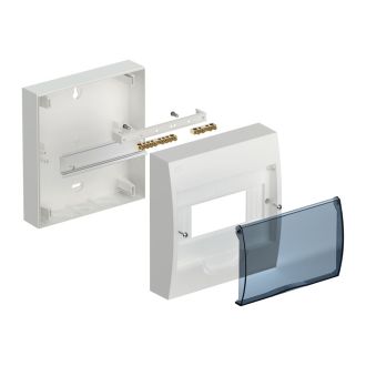 KREPTA 3 Корпус пластиковый ЩРН-П-8 IP41 белый