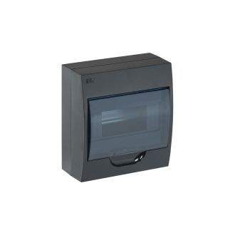KREPTA 3 Корпус пластиковый ЩРН-П-8 IP41 черный