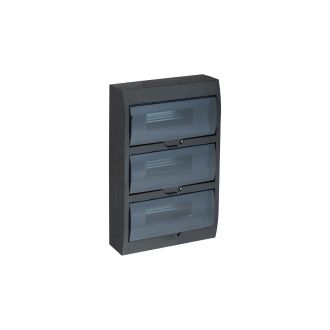 KREPTA 3 Корпус пластиковый ЩРН-П-36 IP41 черный