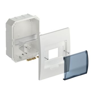 KREPTA 3 Корпус пластиковый ЩРВ-П-6 IP41 белый