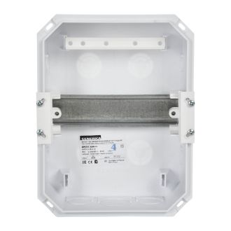 Корпус пластиковый ЩРВ-П-6 черная прозрачная дверь IP41 GENERICA