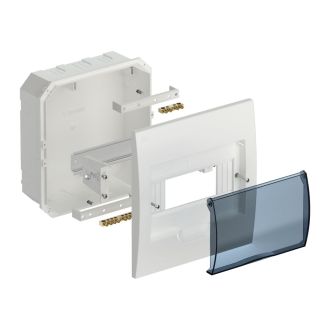 KREPTA 3 Корпус пластиковый ЩРВ-П-8 IP41 белый