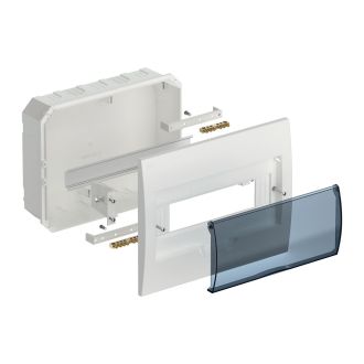 KREPTA 3 Корпус пластиковый ЩРВ-П-12 IP41 белый