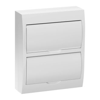 Корпус пластиковый ЩРН-П-24 белая дверь IP41 GENERICA