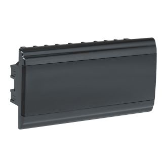 PRIME Корпус пластиковый ЩРВ-П-18 модулей встраиваемый черный IP41