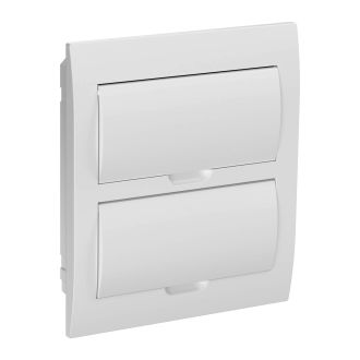 Корпус пластиковый ЩРВ-П-24 белая дверь IP41 GENERICA