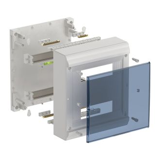 PRIME Корпус пластиковый ЩРН-П-24 модуля навесной белый IP41