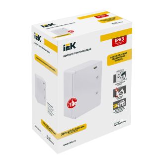 Корпус пластиковый ЩМПп 350х250х150мм УХЛ1 IP65