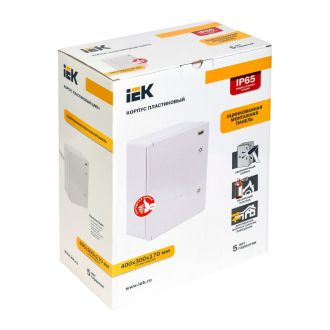 Корпус пластиковый ЩМПп 400х300х170мм УХЛ1 IP65