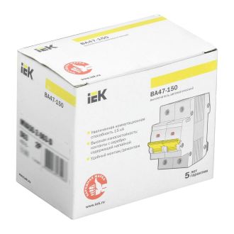 KARAT Автоматический выключатель ВА47-150 2P D 100А 15кА