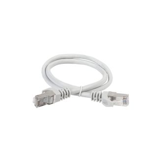 ITK Коммутационный шнур (патч-корд) кат.6 FTP PVC 15м серый