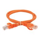 ITK Коммутационный шнур (патч-корд) кат.5E UTP PVC 15м оранжевый