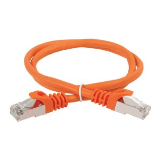 ITK Коммутационный шнур (патч-корд) кат.6 FTP PVC 1м оранжевый