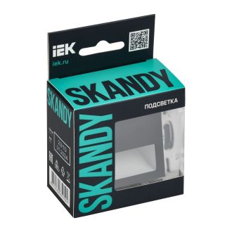 SKANDY Подсветка LED встраиваемая титан