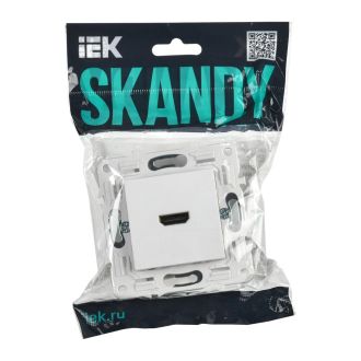 SKANDY Розетка HDMI арктический белый
