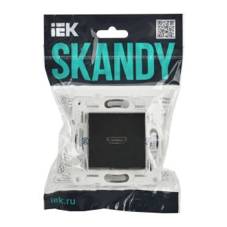 SKANDY Розетка HDMI черный